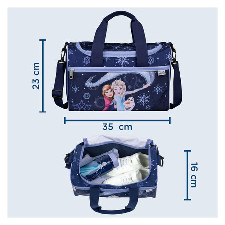 Undercover sporttas disney frozen met 2 opbergvakken