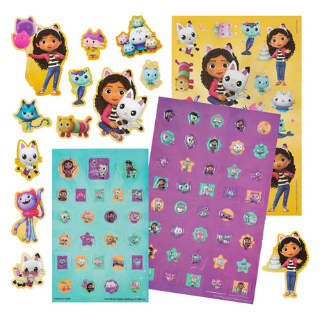 Undercover super sticker set gabby's poppenhuis