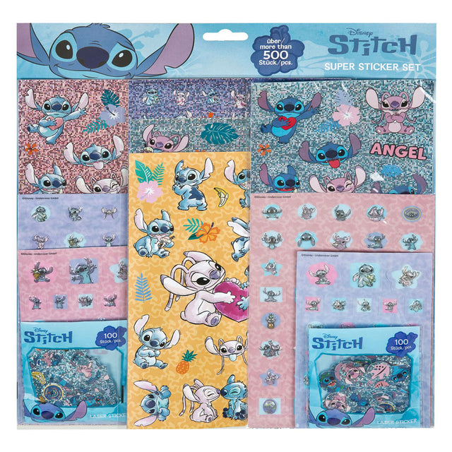 Undercover super sticker set stitch