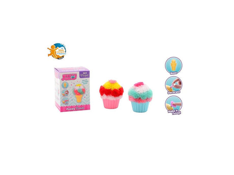 Johntoy john toy fuzzy sjov is eller cupcake diy projekt