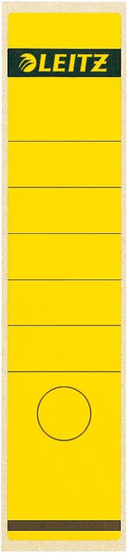 Leitz rygmærker størrelse 61 x 285 cm gul