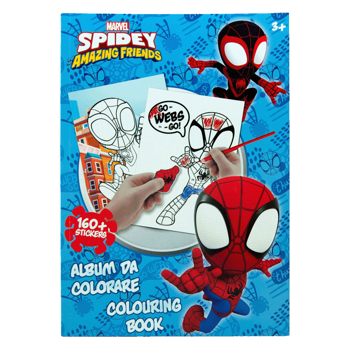 Spiderman farvelægning