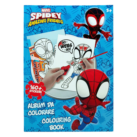 Spiderman farvelægning