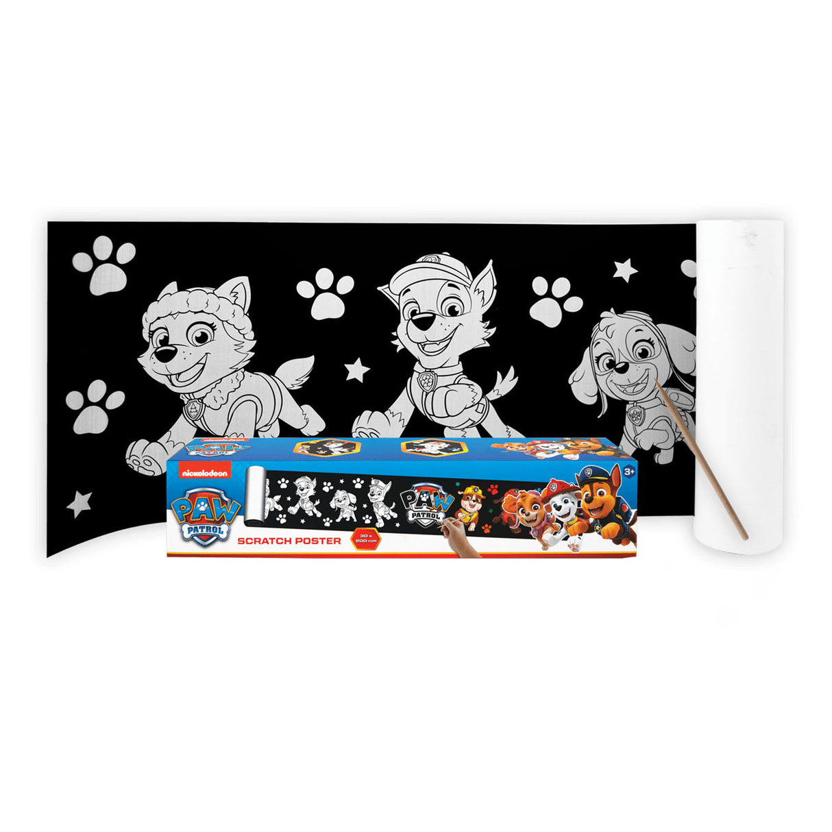 Toyland paw patrol skrabeplakat