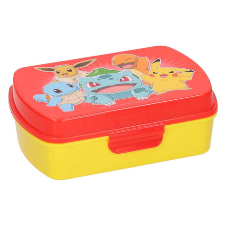 Pokémon rød sjov plast sandwich boks