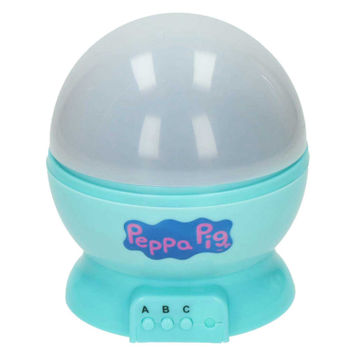 Toyland Peppa Pig LED lampe glitter kuppel