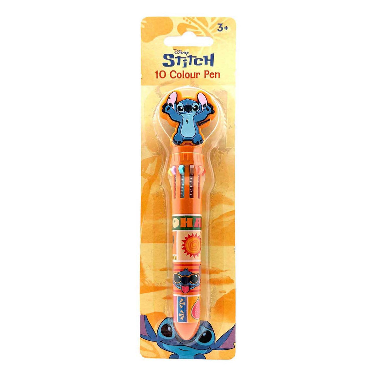 Sy 10 farver pen med topper