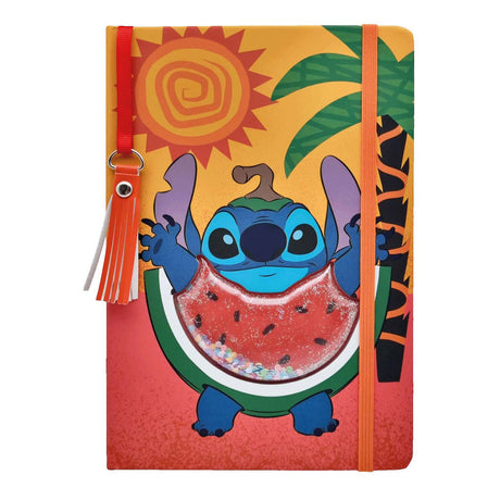 Toyland stitch notesbog glitter vandmelon