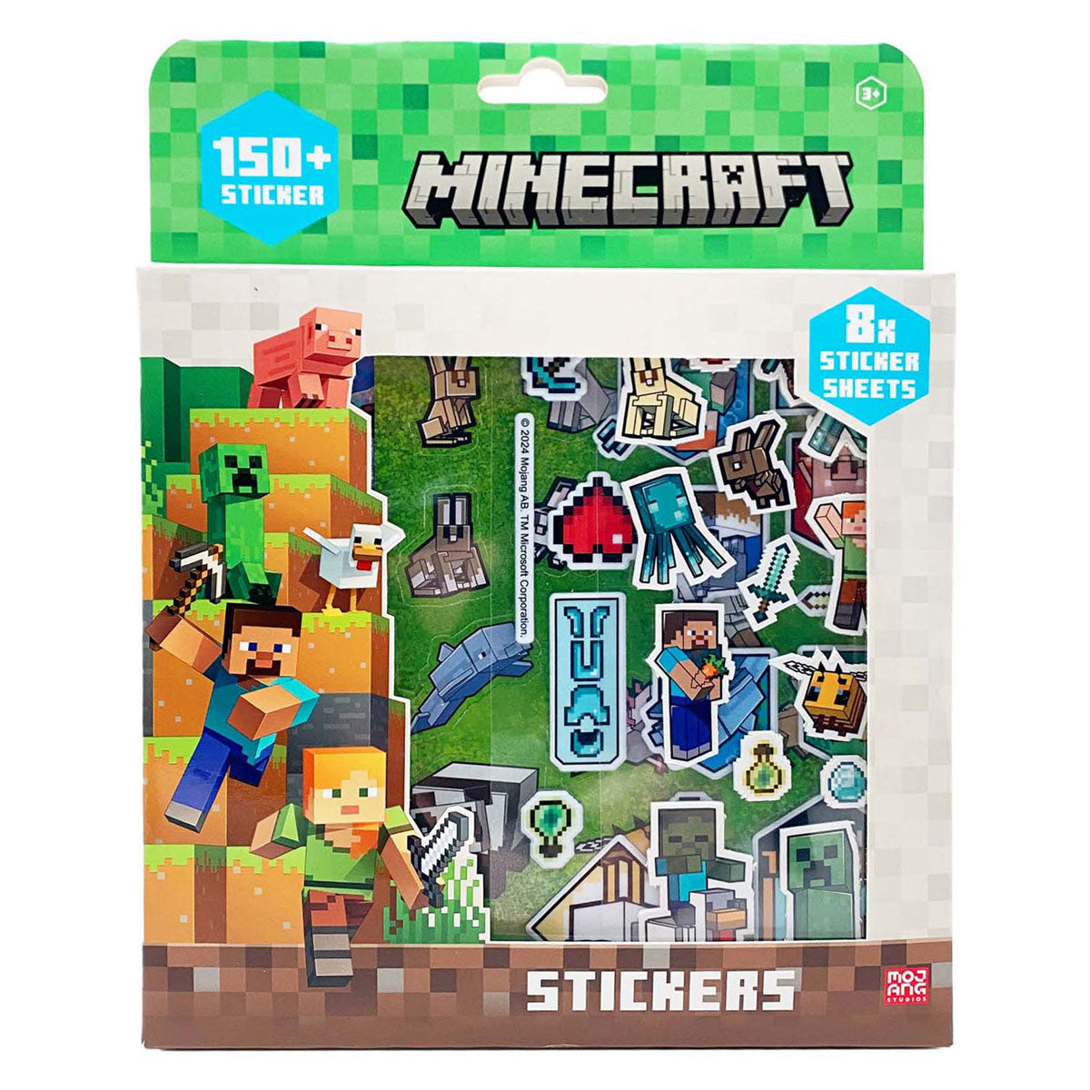 Toyland minecraft klistermærke sæt