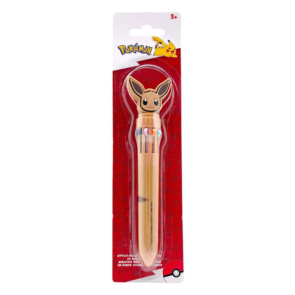 Pokémon pokemon 10 farve pen eevee