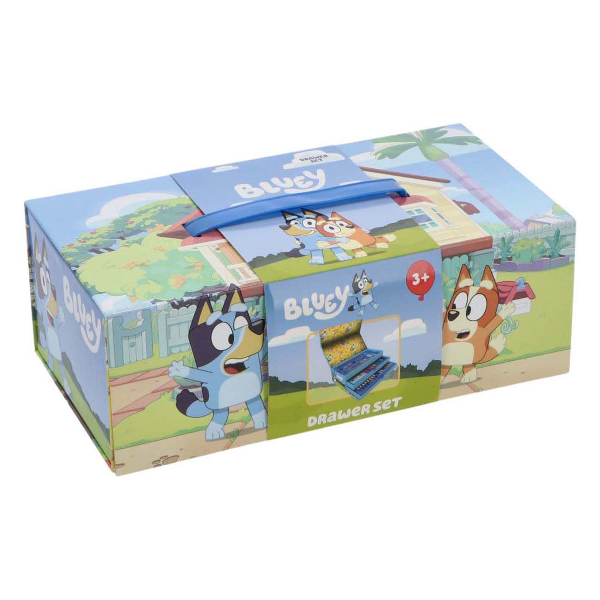 Toyland blåfarvet kuffertsæt - 52 stk.