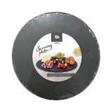 Excellent houseware serveerplateau leisteen ã˜28cm