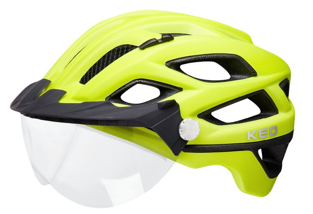 Ked cykelhjelm covis lite m (52-58 cm) gul Matt