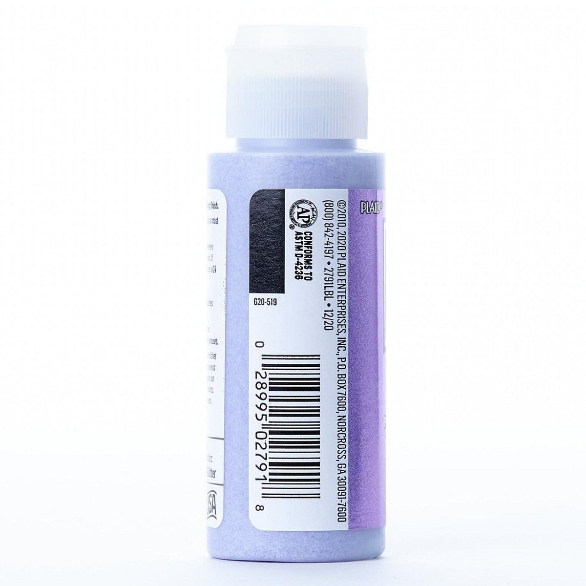 Folkart • ekstrem glitter akrylmaling lilla 59ml