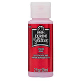Folkart • ekstrem glitter akrylmaling rød 59ml