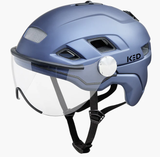 Ked cykelhjelm B-Fish X-Lite M (52-58 cm) Blå metallisk Matt