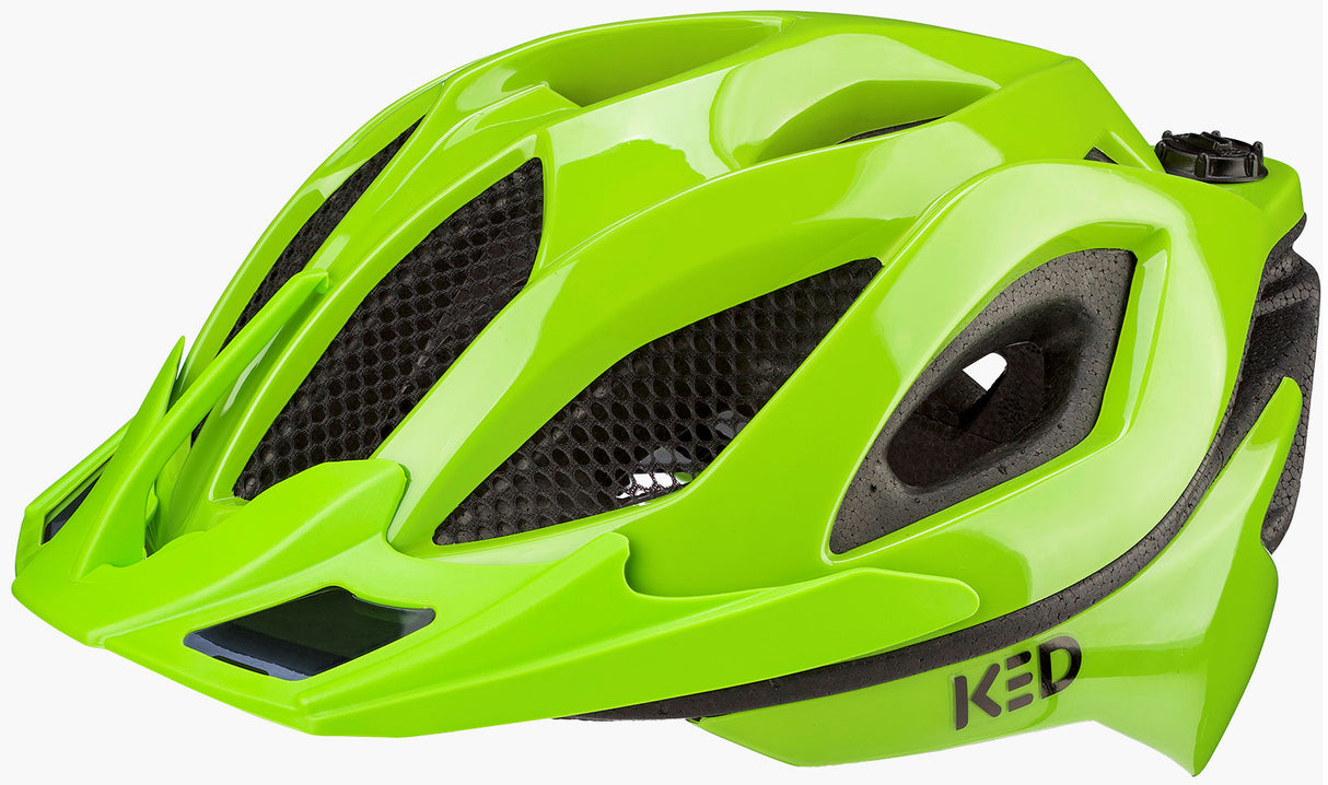 Ked cykelhjelm spiri II L 55 -61 cm grøn blankt