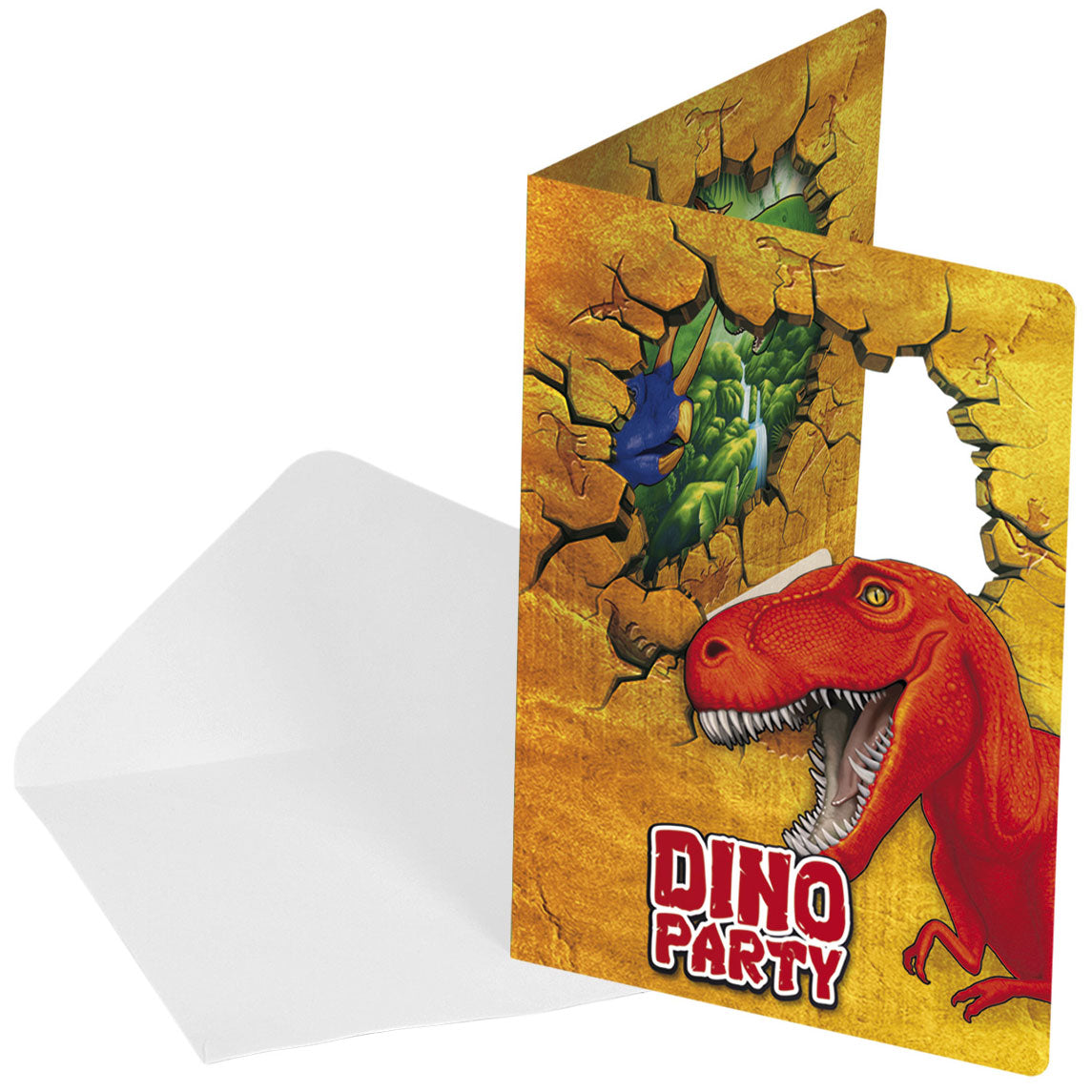 Folat BV Dino Invitationer, 6 ..