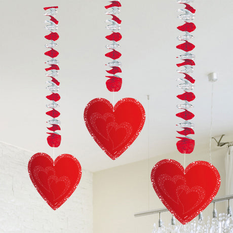 Folat BV Hart Hang Decoration, 3 ..