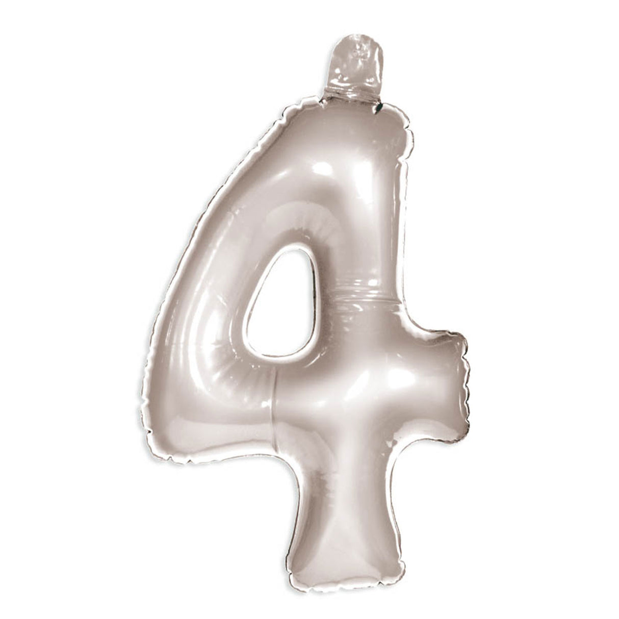 Figur Ballon 4 Sølv
