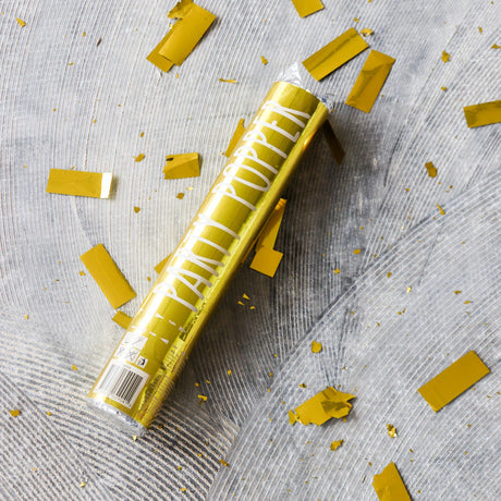 Folat bv party popper guld