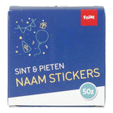 Folat bv gavenavnemærkater Sankt Nikolaus og Pieten, 50 stk.
