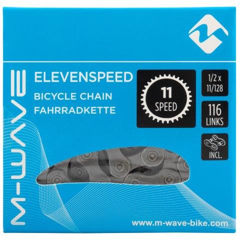 M-bølge halskæde 11v 1 2x11 128