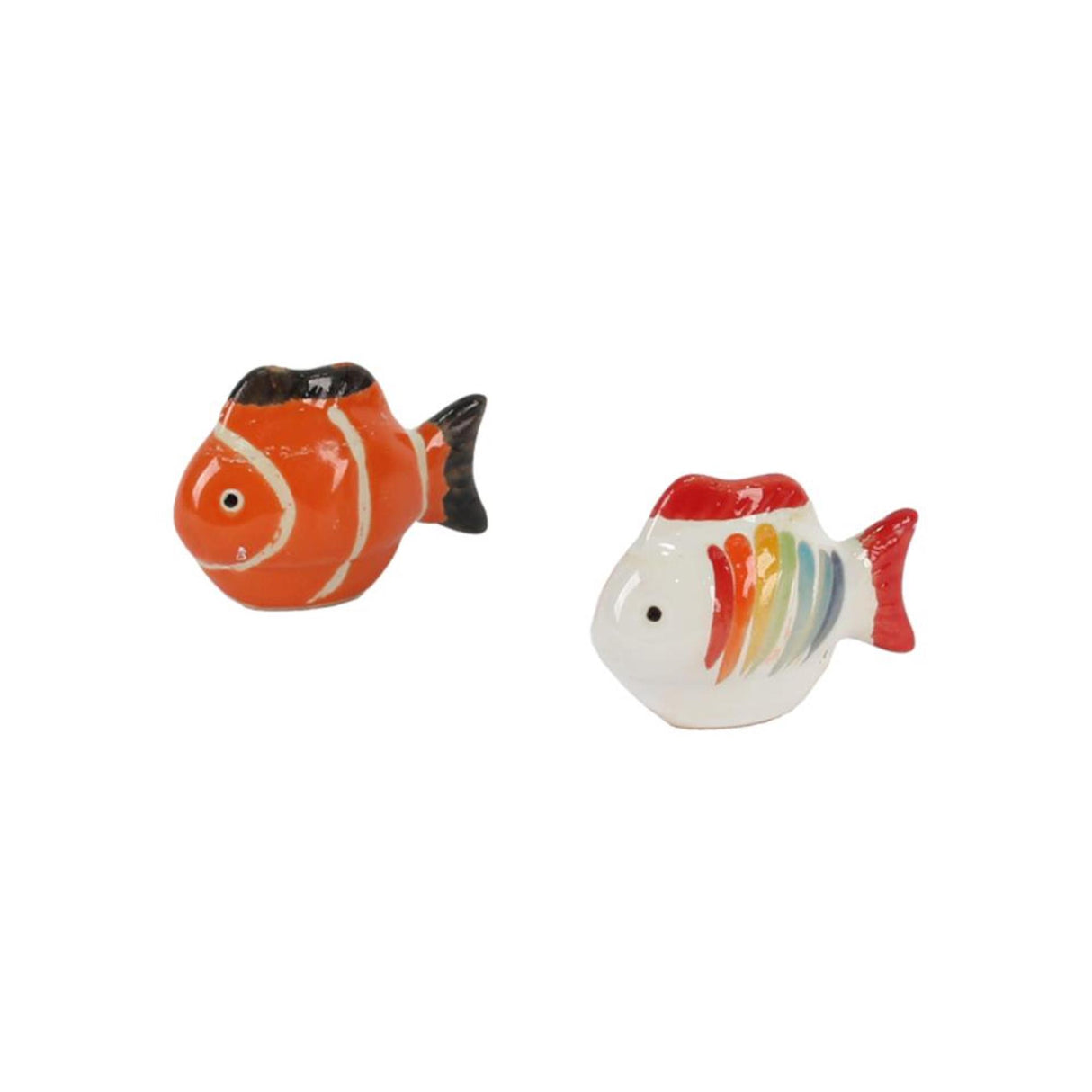 Gerkimex flydende fisk 6cm 2 typer hvid eller orange