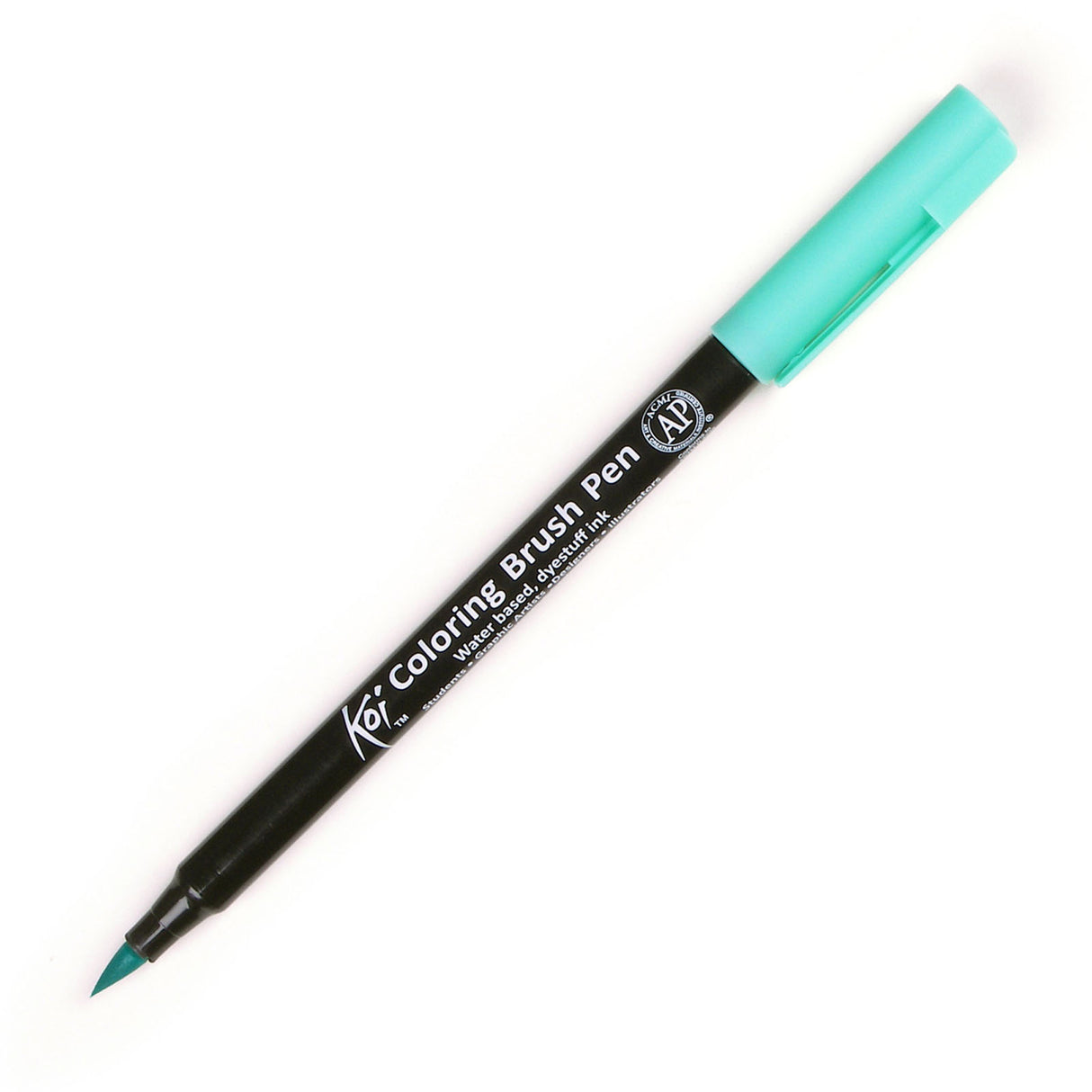 Sakura • koi farve pensel påfuglegrøn