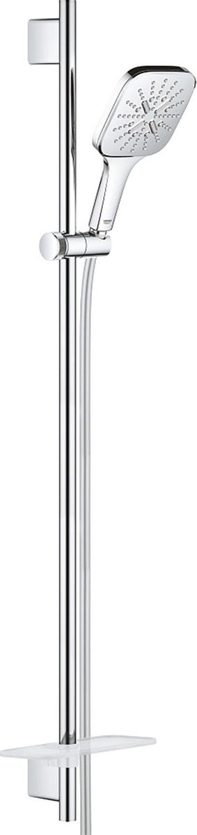 Grohe rainshower smartactive cube 130 brusestangssæt - 90 cm - med sæbeskål - krom - 26587000
