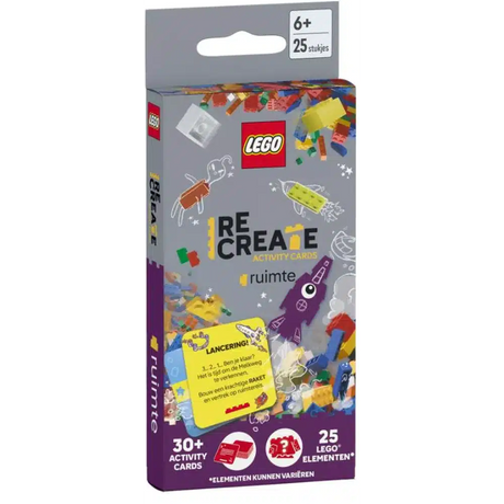 Lego genskabe aktivitetskort plads