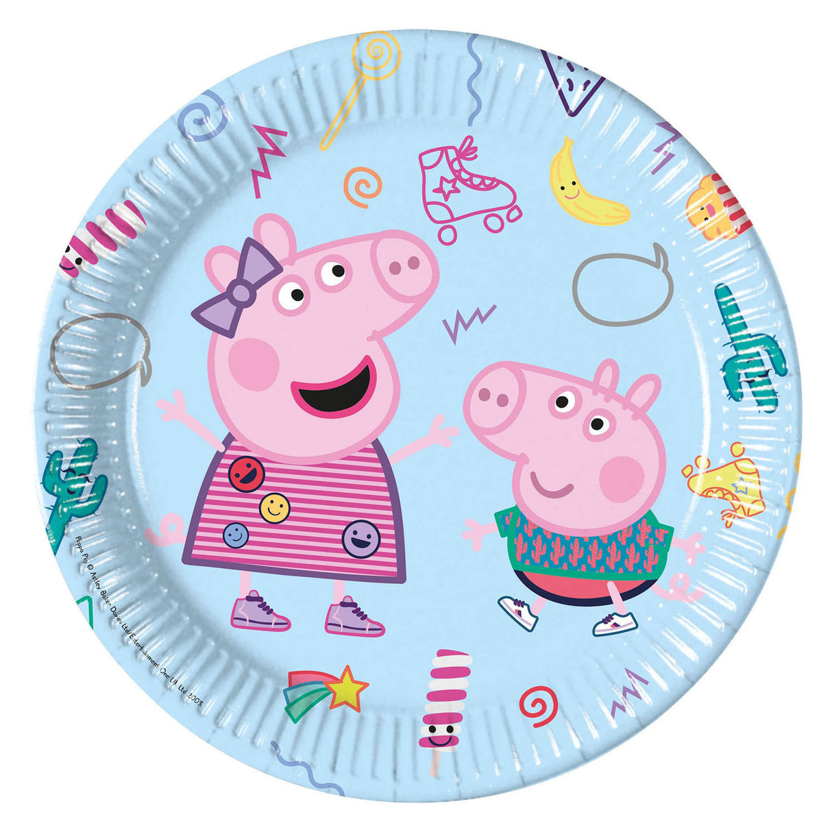 Globos Paper Plates FSC Peppa Pig, 8 ..