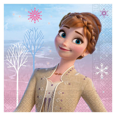 Globos papirservietter fsc frozen 3 wind spirit, 20 stk.