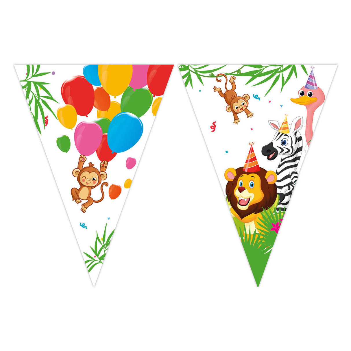 Globos papirbunting fsc jungleballoner. 3mtr.