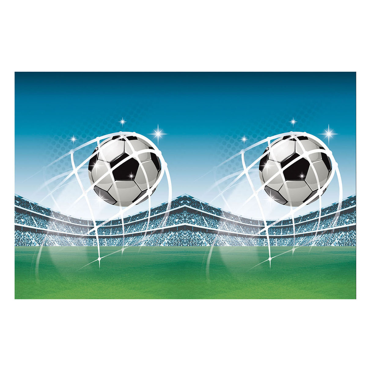 Globos dug fodboldfans, 120x180cm