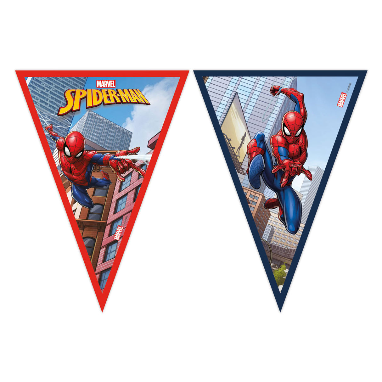 Globos papirflaglinje fsc spider-man, 3mtr.