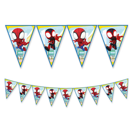 Globos papirflaglinje fsc spidey, 3mtr.