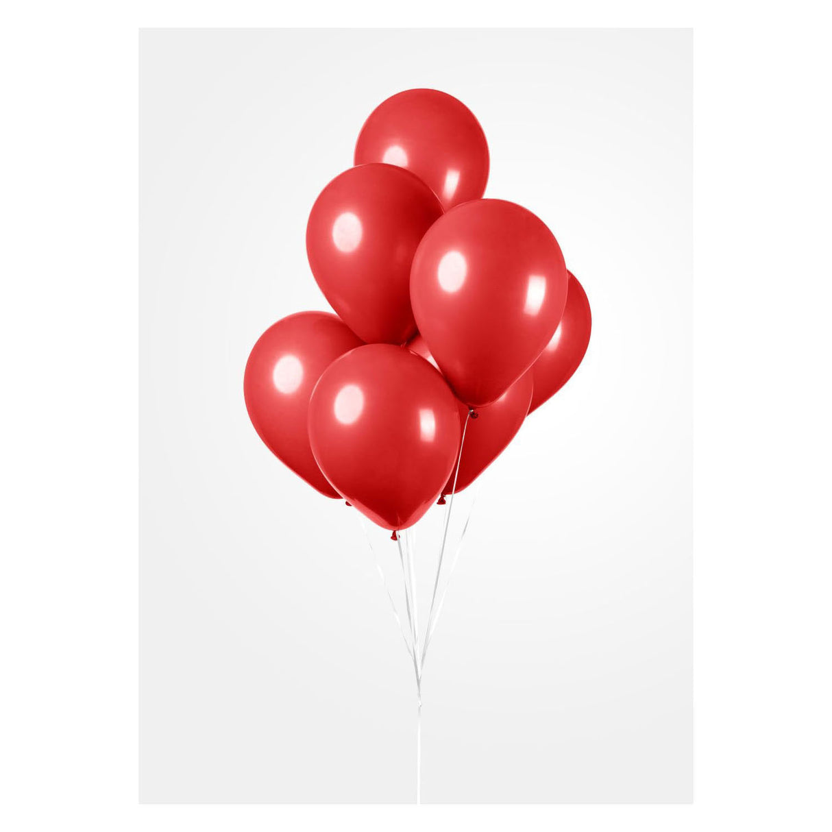 Globos Balloons Red 30 cm, 10 ..