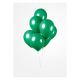 Globos balloner mørkegrøn 30 cm, 10 ..