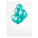 Globos balloner turkis, 30 cm, 10 ..