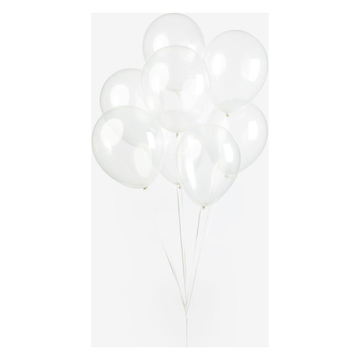 Globos balloner gennemsigtige 30 cm, 10 ..