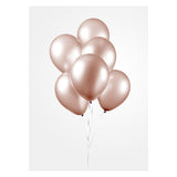 Globos Balloons Pearl Rose Gold 30cm, 10 ..
