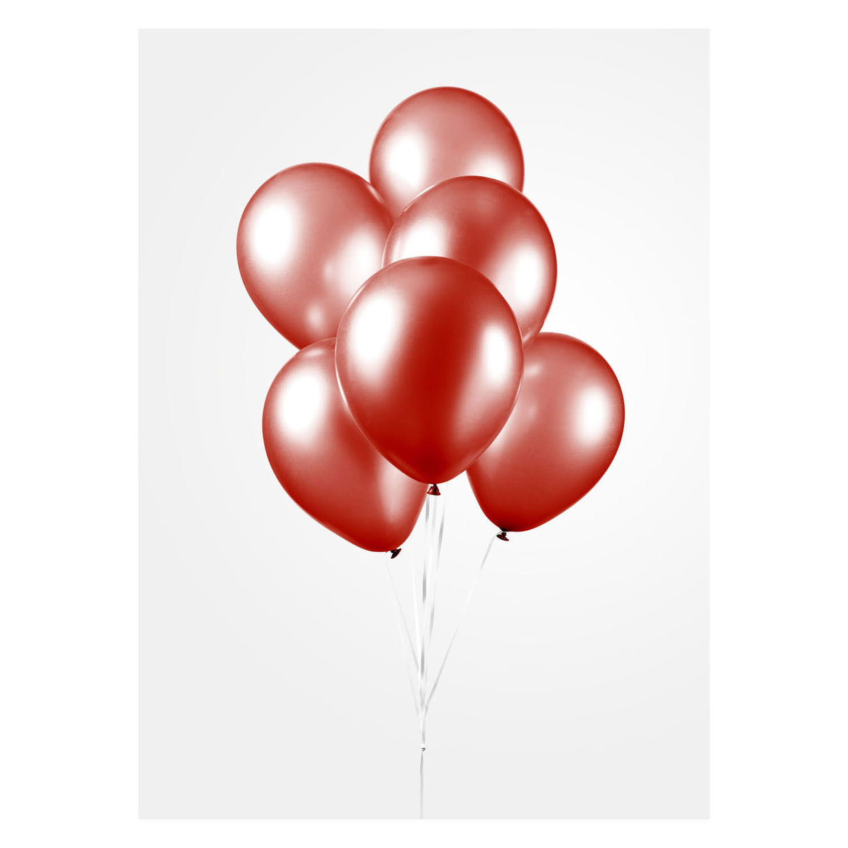 Globos Balloons Pearl Red 30 cm, 10 ..
