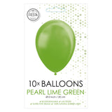 Globos Balloons Lime Green 30 cm, 10 ..