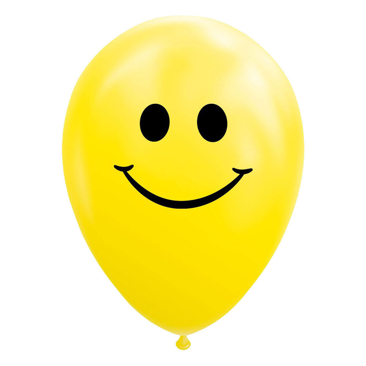 Globos balloner smil gul 30cm, 8 stk.