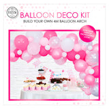 Globos ballonbuesæt pink