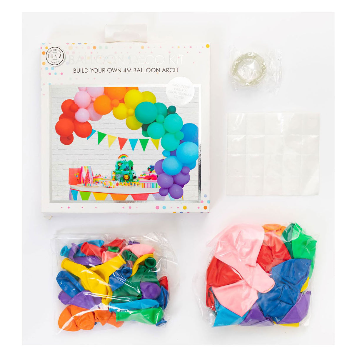 Globos balloner buesæt regnbue