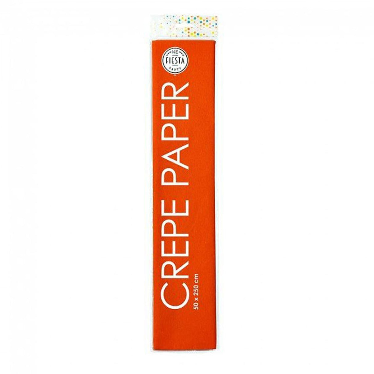 Globos crepepapir orange, 50x250cm