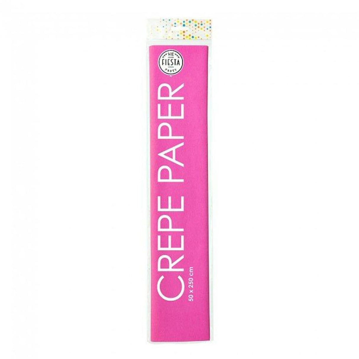Globos crepepapir hård pink, 50x250cm