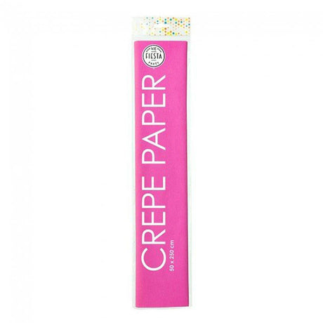 Globos crepepapir hård pink, 50x250cm
